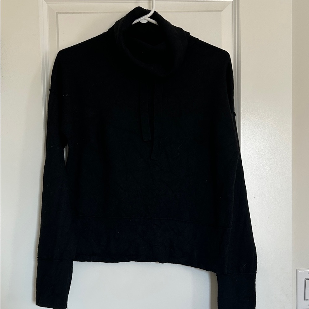Universal Thread Black Cowl Neck Sweater